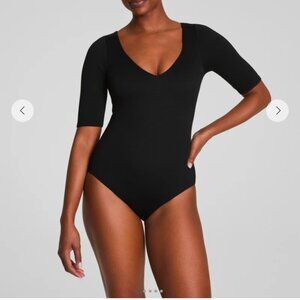 NEW SPANXshape™ Swim Pique Short Sleeve One-Piece